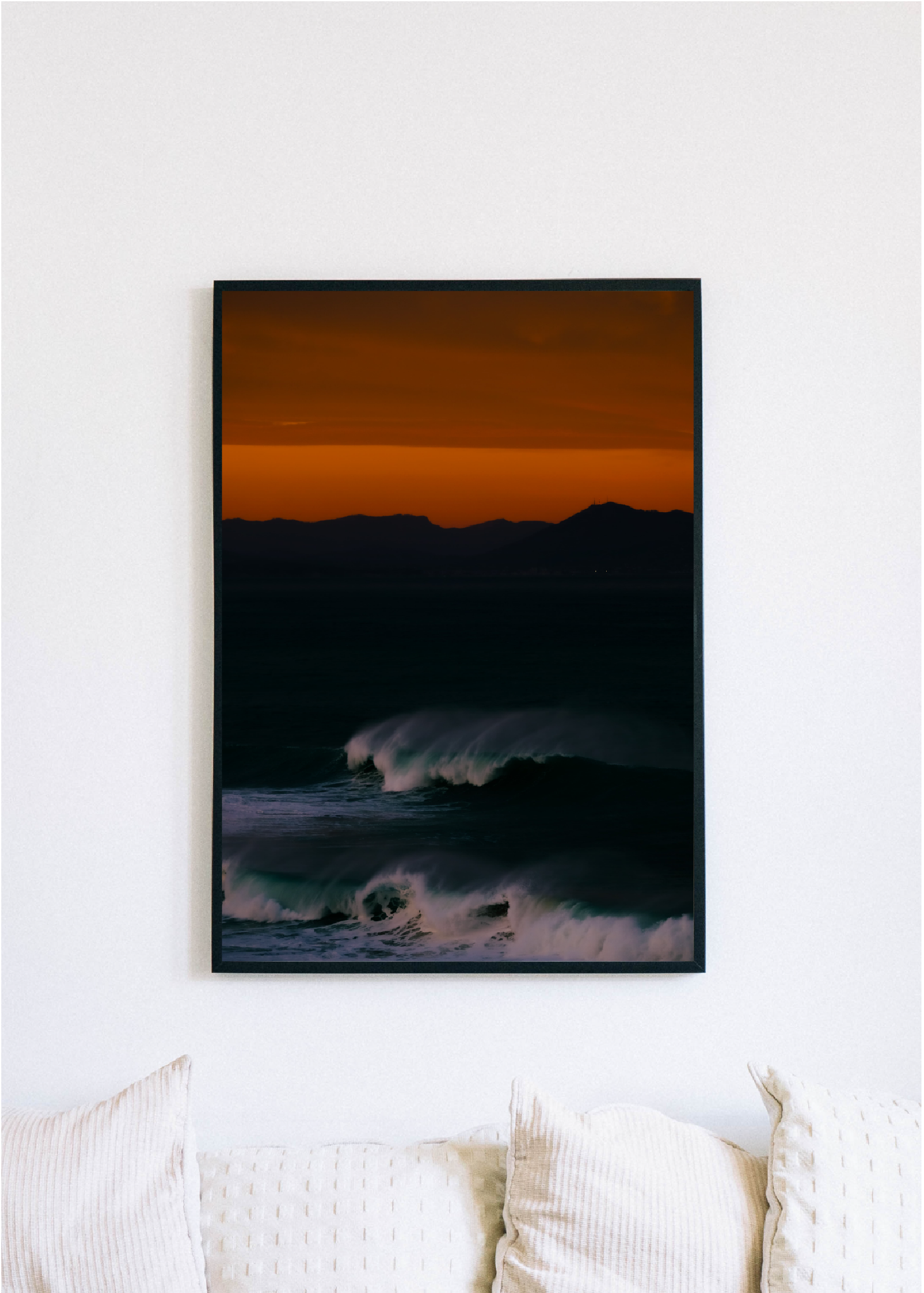 Mockup de l'oeuvre profil de la reine de claire favry, photographe